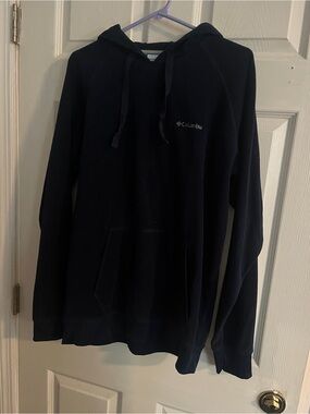 Columbia Men's Dark Blue Hooded Sweatshirt